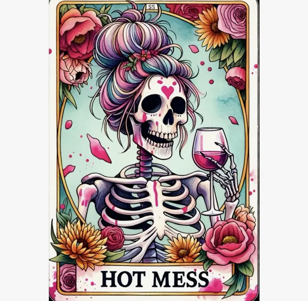 30x40cm Hot Mess Diamond Art Painting Kit