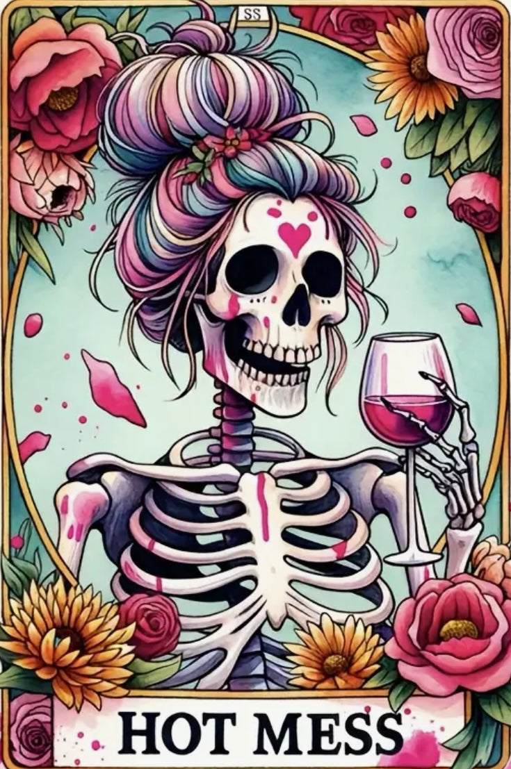 30x40cm Hot Mess Diamond Art Painting Kit